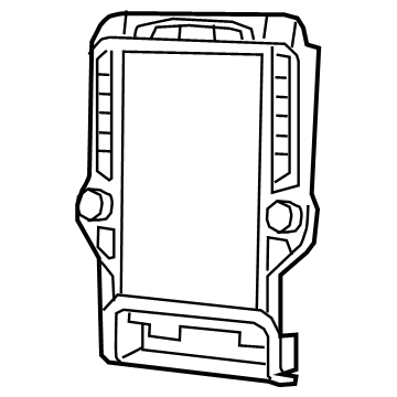 Mopar 68312620AF Display