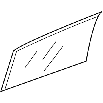 Mopar 55113490AC Glass-Rear Door