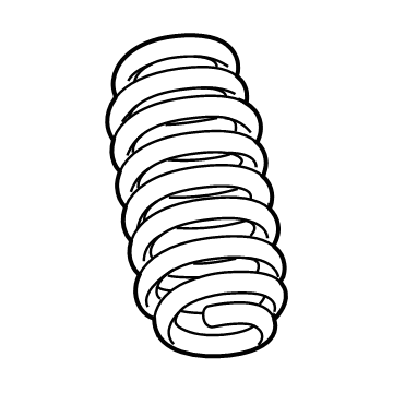 Mopar 68412267AA Front Coil Spring