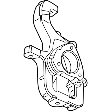 Mopar 68265013AA Front Steering Knuckle