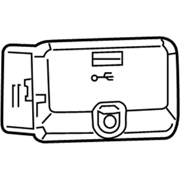 Mopar 1ZP62LXHAA Connector-Media Hub