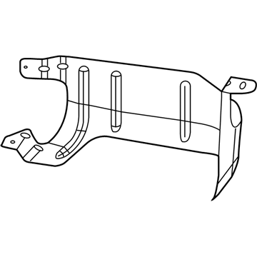 Mopar 68305329AA Shield-Fuel Tank Heat