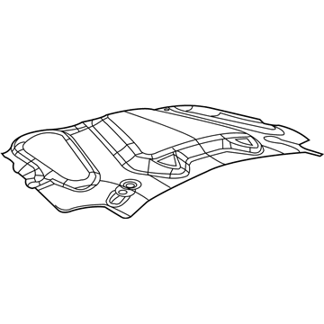 Mopar 55365080AE SILENCER-Hood