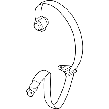 Mopar 5YG68LXHAA Retractor Seat Belt