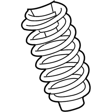 2011 Dodge Grand Caravan Coil Springs - 4670598AA