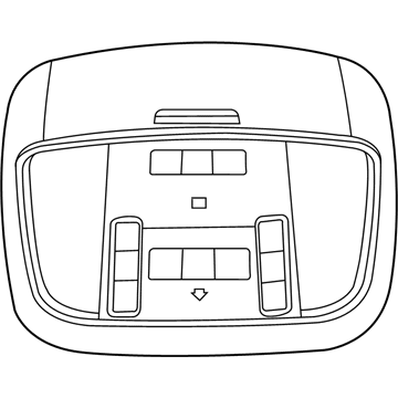 Mopar 1UC571DAAE Console-Overhead