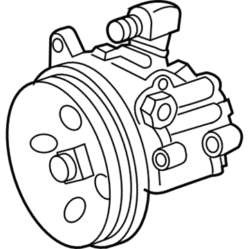 Chrysler Crossfire Power Steering Pump - 5159418AA