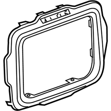 Mopar 5UV60LXHAA Bezel-Instrument Panel