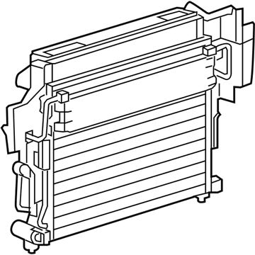 Jeep Commander A/C Condenser - 55116928AA