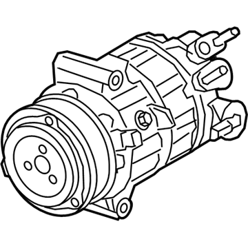 Mopar 68245083AA COMPRESOR-Air Conditioning