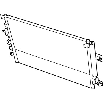 Mopar 68399029AA Cooler-CONDENSER And Low TEMPERATU