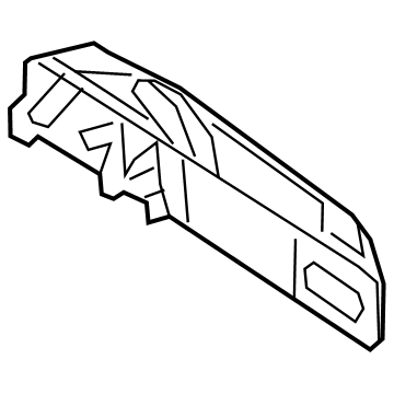 2018 Ram 2500 Door Handle - 6PV01AXRAA