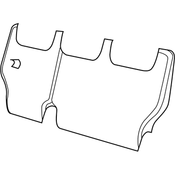 Mopar 1QX801D5AA Rear Seat Back Cover