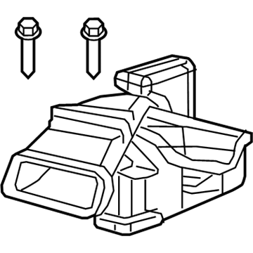 Jeep Cherokee Air Duct - 68158625AC