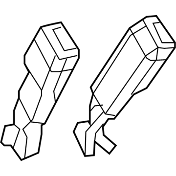 Mopar 6MN81TX7AD Buckle-Buckle Assembly-S/BELT