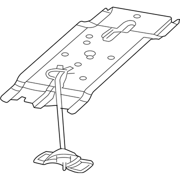 Mopar 52089369AI WINCH-Spare Tire Carrier