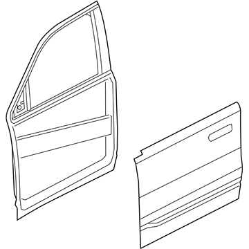 Mopar 68292434AC Door-Front