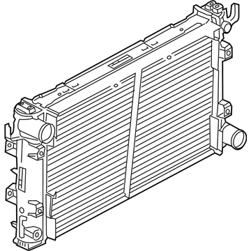 Mopar 5181841AA Engine Cooling Radiator