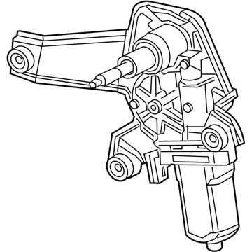 Jeep Renegade Wiper Motor - 68256066AA