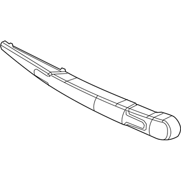 Mopar 68256590AA ARM/BLADE-Rear WIPER