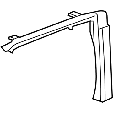 Mopar 55395758AB Rail-Door Glass