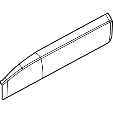 Mopar 5VX83LXHAA Molding-Front Door