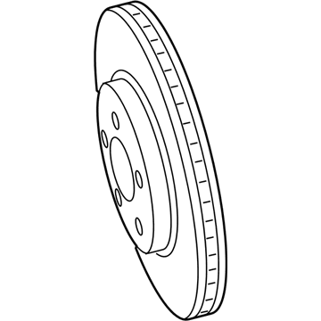 Dodge Challenger Brake Disc - 68184587AD