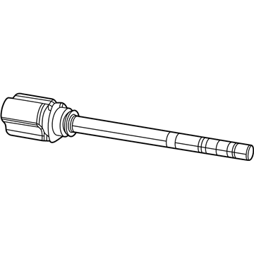 RL105690AA Mopar Shaft-Axle Intermediate Illustration 1 of 1