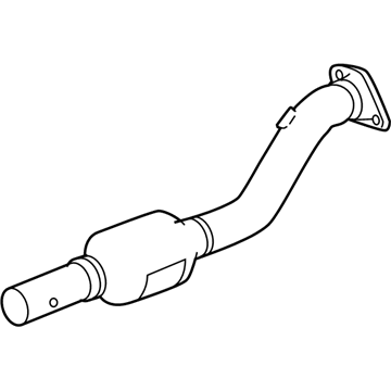 2013 Jeep Compass Catalytic Converter - 68066677AC