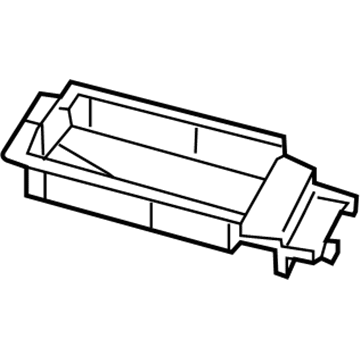 Mopar 1UU62DX9AA Storage Tray Armrest