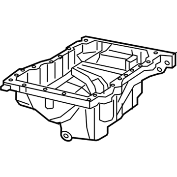 Mopar Oil Pan - 68249488AD