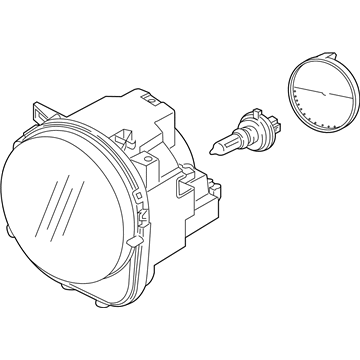 Mopar 68516361AA Headlamp