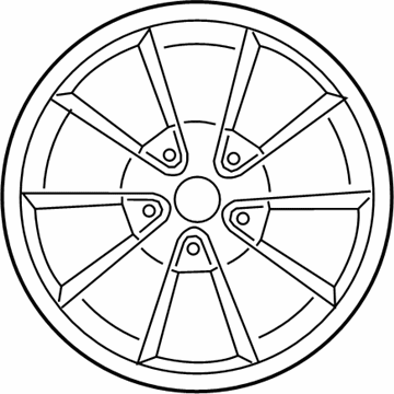 Mopar 5NA92S4AAB Steel Wheel