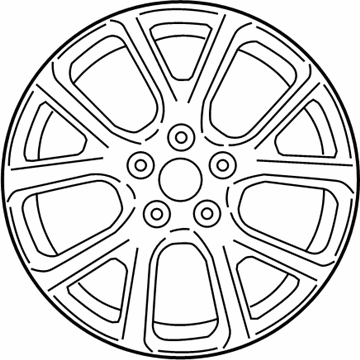Jeep Cherokee Spare Wheel - 1UT90GSAAA