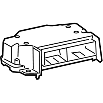 2009 Dodge Ram 3500 Air Bag Control Module - 56043706AH