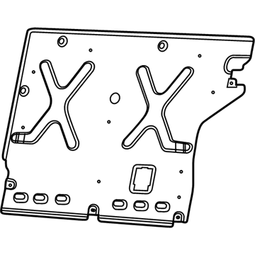 Mopar 68275751AA Panel-Rear Seat Back