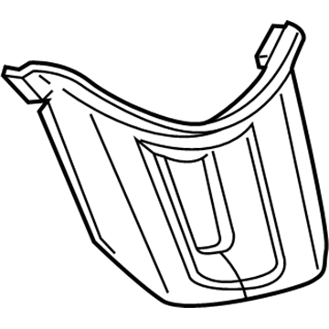 Mopar 5SJ35GDLAA Bezel-Steering Wheel