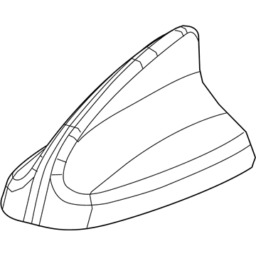 Mopar 5ZW42PDNAA Cover-Antenna Base