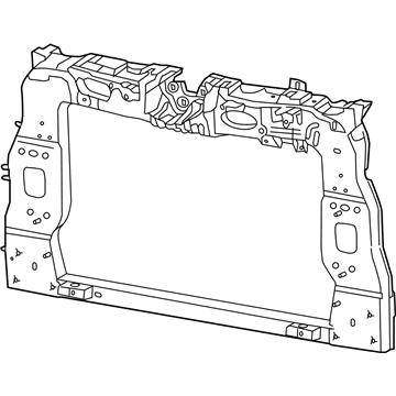 Mopar 68307073AA Radiator Closure Panel 68307073AA Mopar Radiator Closure Panel Illustration 1 of 1