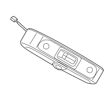 Mopar 6RZ03RXFAB Bezel-Back Up Camera