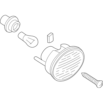 Mopar MN133292 Lamp-Backup