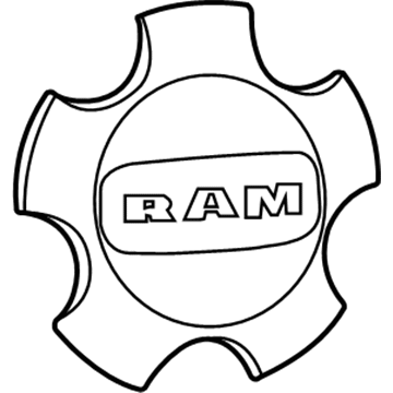 2020 Ram 1500 Wheel Cover - 68171981AA