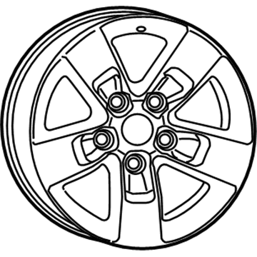 Mopar Spare Wheel - 5YJ14SZ0AA
