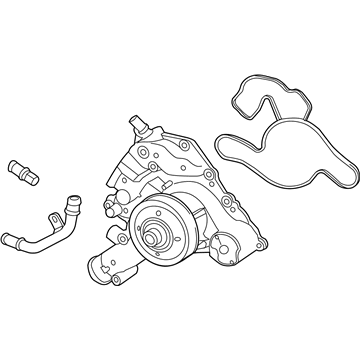 Mopar 53022192AG Engine Water Pump