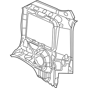 Mopar 68145069AA Panel-Body Side Aperture Inner