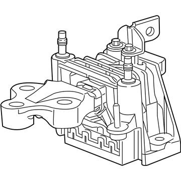 Chrysler Pacifica Engine Mount Bracket - 4893414AD