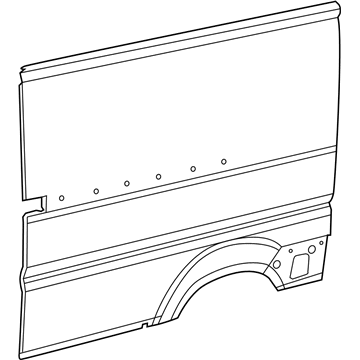 Mopar 68134824AA Panel-Body Side Aperture Outer