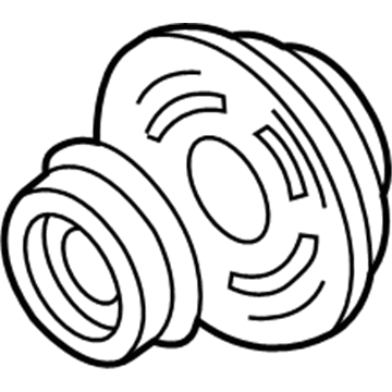 Mopar 68050640AA PULLEY-A/C Compressor