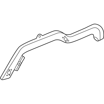 Mopar 55055692AD Duct-Heat Distribution