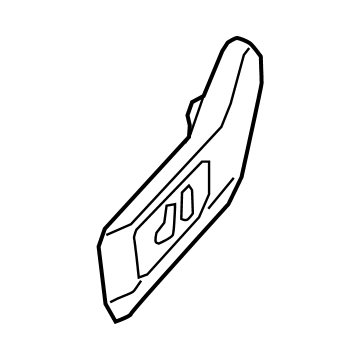 Mopar 5ZE611C1AC Shield-Front Seat